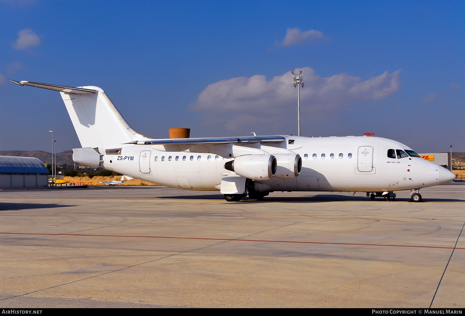 Aircraft Photo of ZS-PYM | British Aerospace BAe-146-200A | Airlink | AirHistory.net #629643
