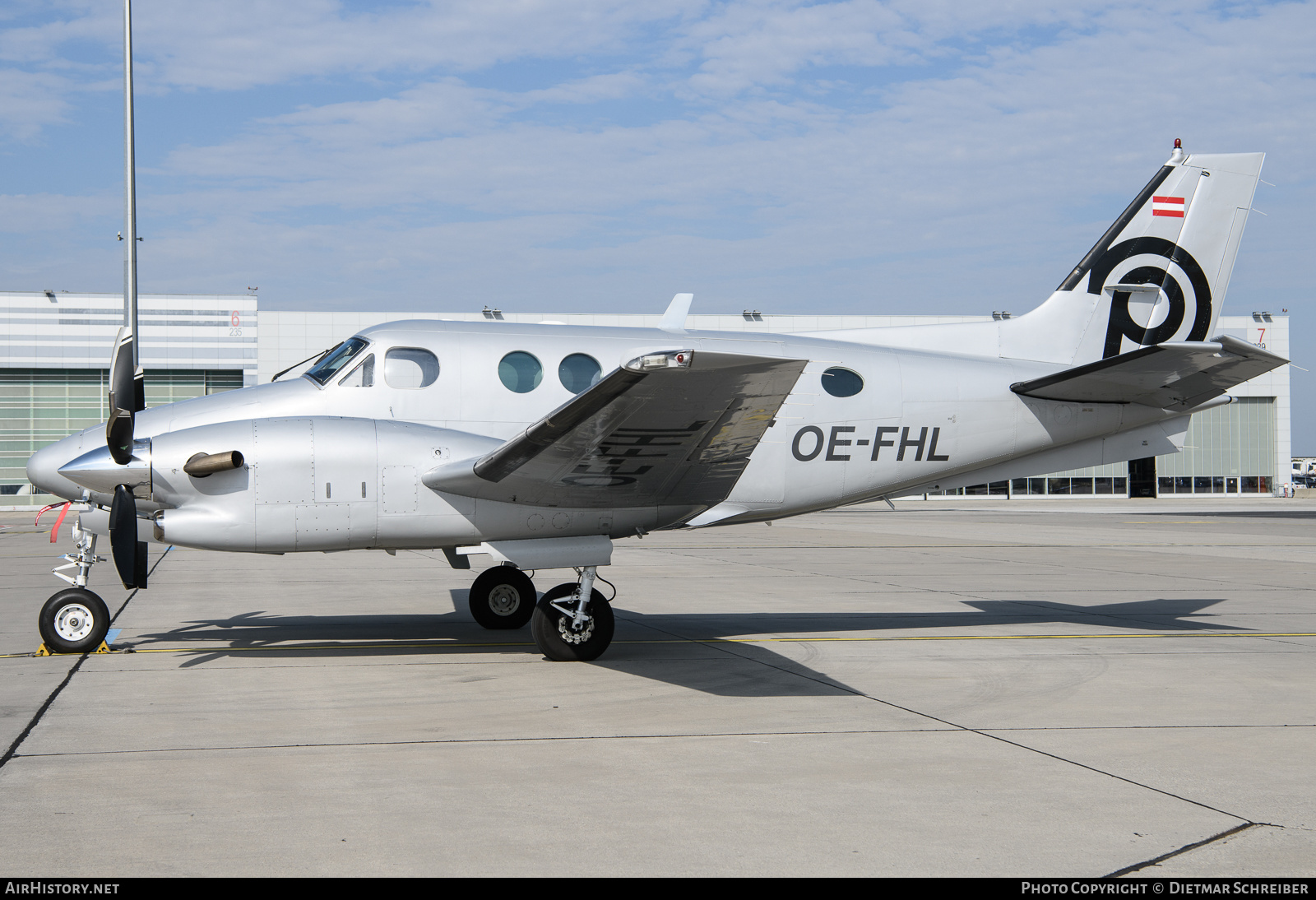 Aircraft Photo of OE-FHL | Beech C90A King Air | AirHistory.net #629659