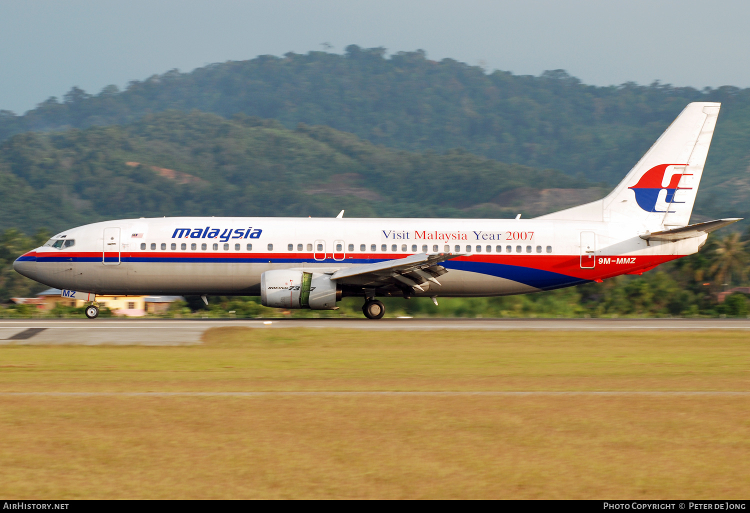 Aircraft Photo of 9M-MMZ | Boeing 737-4H6 | Malaysia Airlines | AirHistory.net #629660
