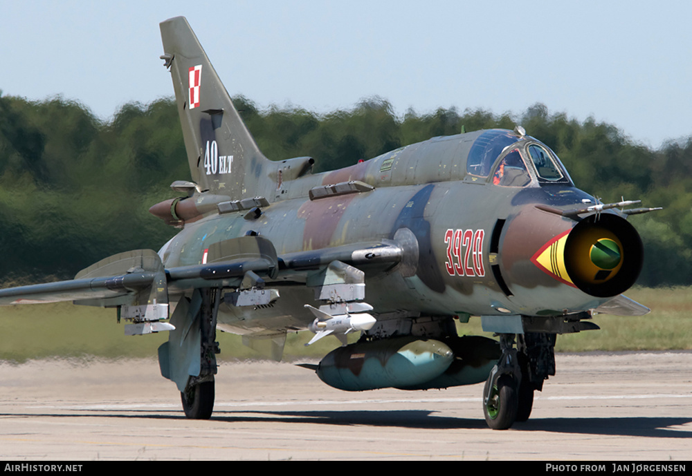 Aircraft Photo of 3920 | Sukhoi Su-22M4 | Poland - Air Force | AirHistory.net #629661