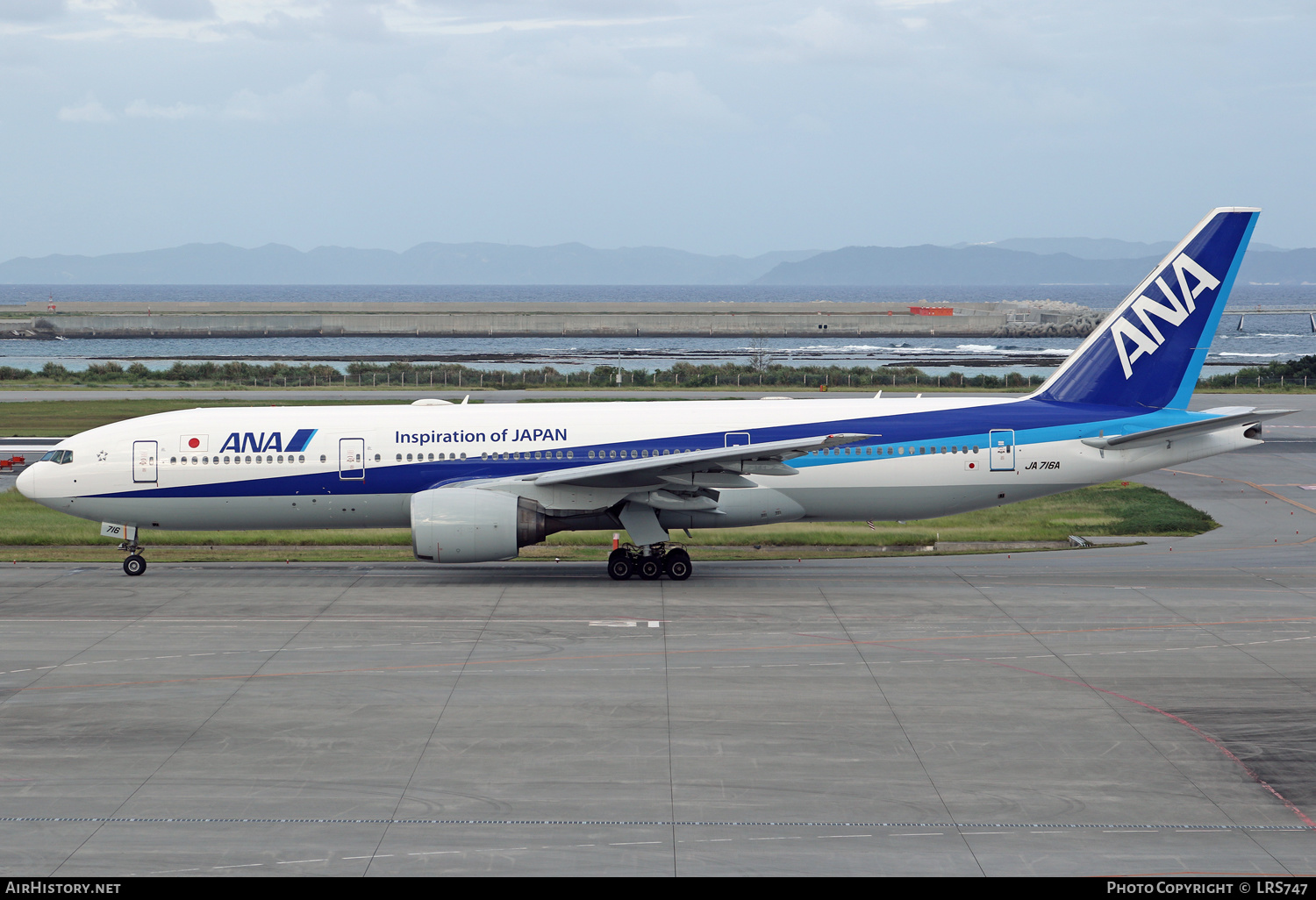Aircraft Photo of JA716A | Boeing 777-281/ER | All Nippon Airways - ANA | AirHistory.net #629665