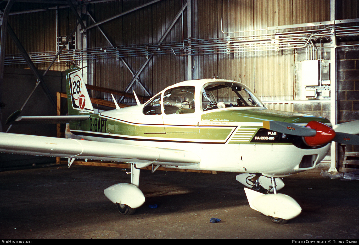 Aircraft Photo of G-BAPT | Fuji FA-200-180 Aero Subaru | AirHistory.net #629683