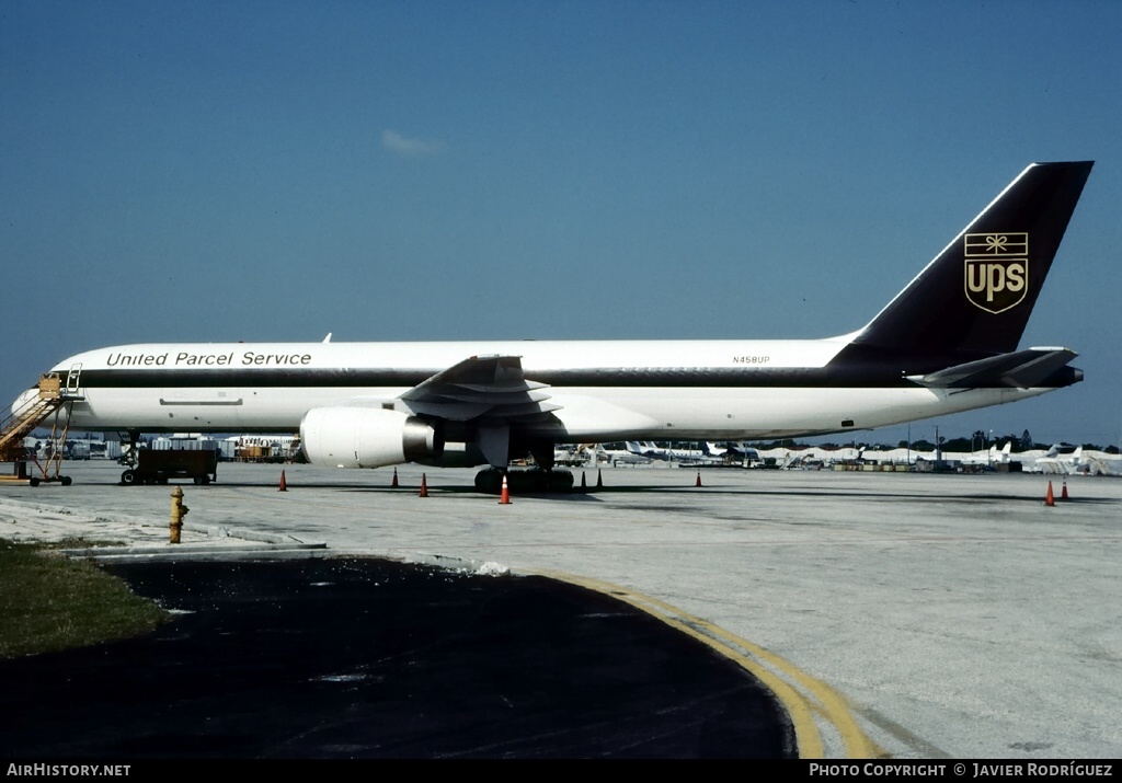 Aircraft Photo of N458UP | Boeing 757-24APF | United Parcel Service - UPS | AirHistory.net #629684