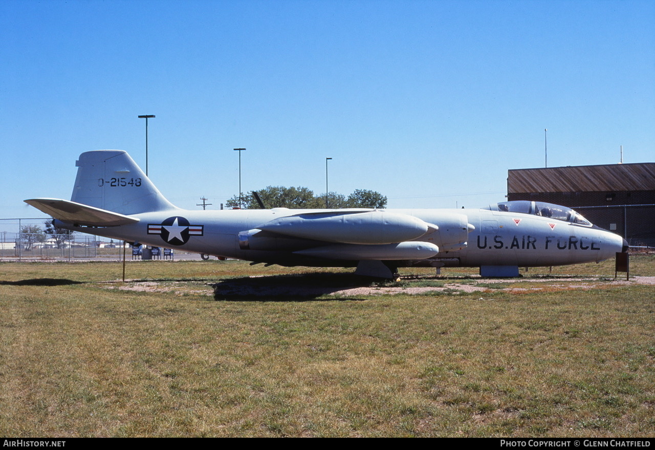 Aircraft Photo of 52-1548 / 0-21548 | Martin EB-57B Canberra | USA - Air Force | AirHistory.net #629694