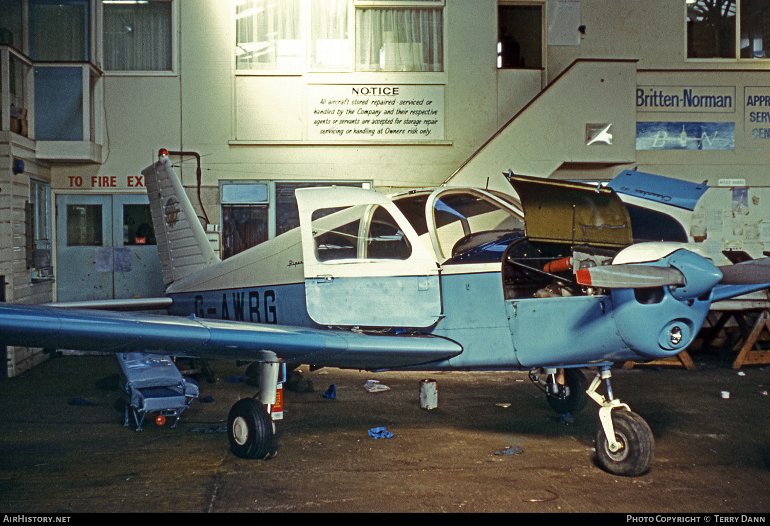 Aircraft Photo of G-AWBG | Piper PA-28-140 Cherokee | AirHistory.net #629695