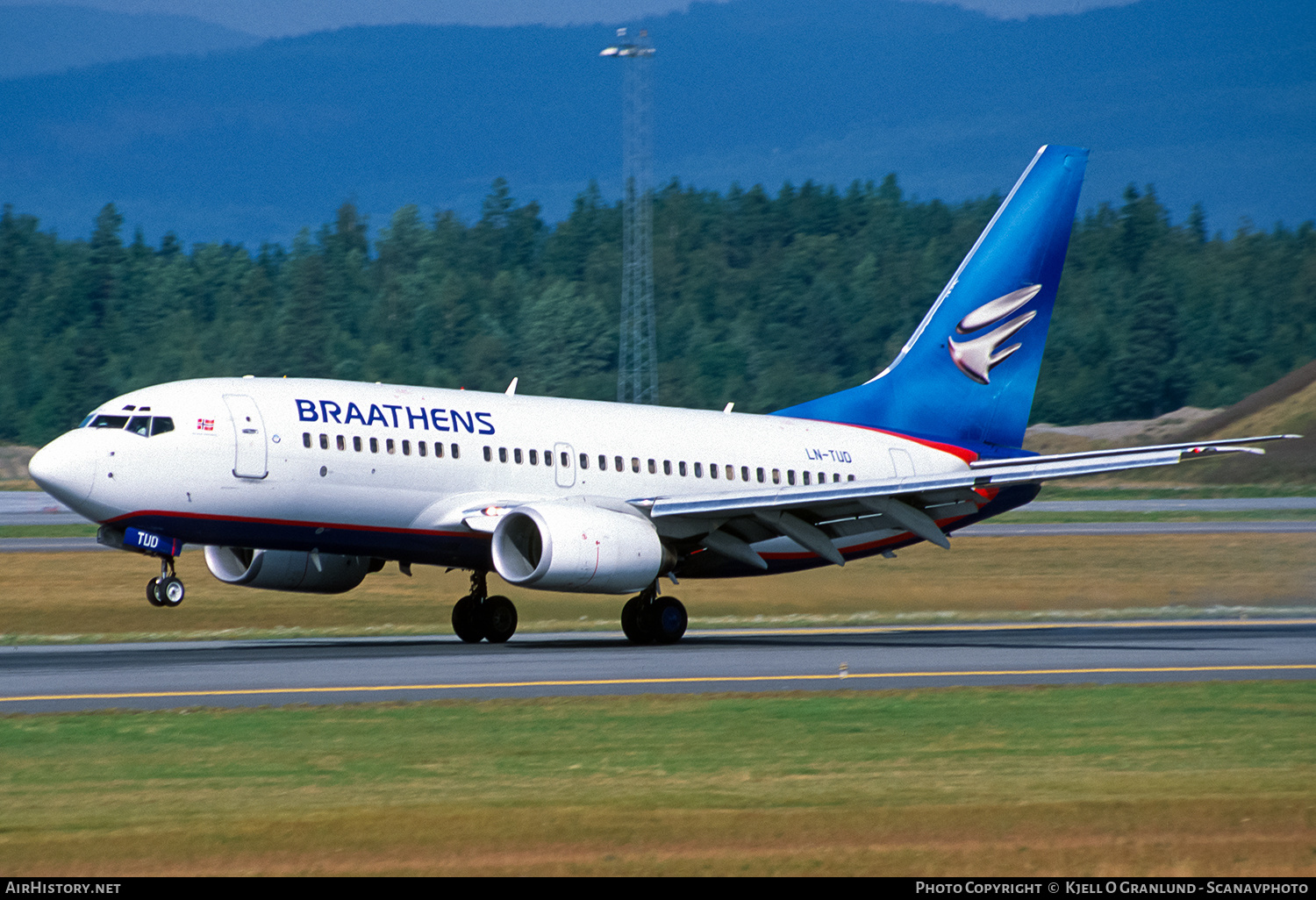 Aircraft Photo of LN-TUD | Boeing 737-705 | Braathens | AirHistory.net #629703