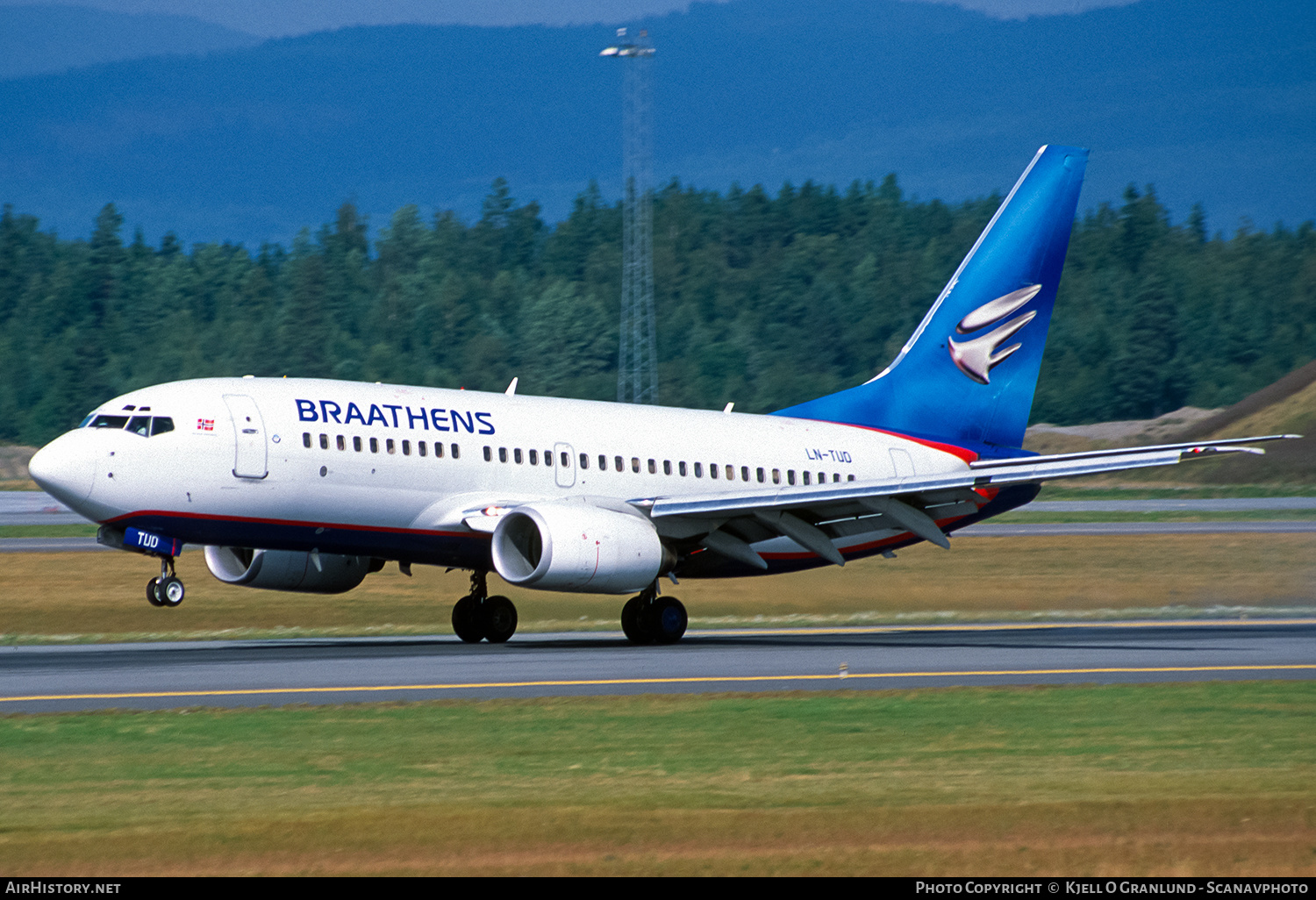 Aircraft Photo of LN-TUD | Boeing 737-705 | Braathens | AirHistory.net #629703