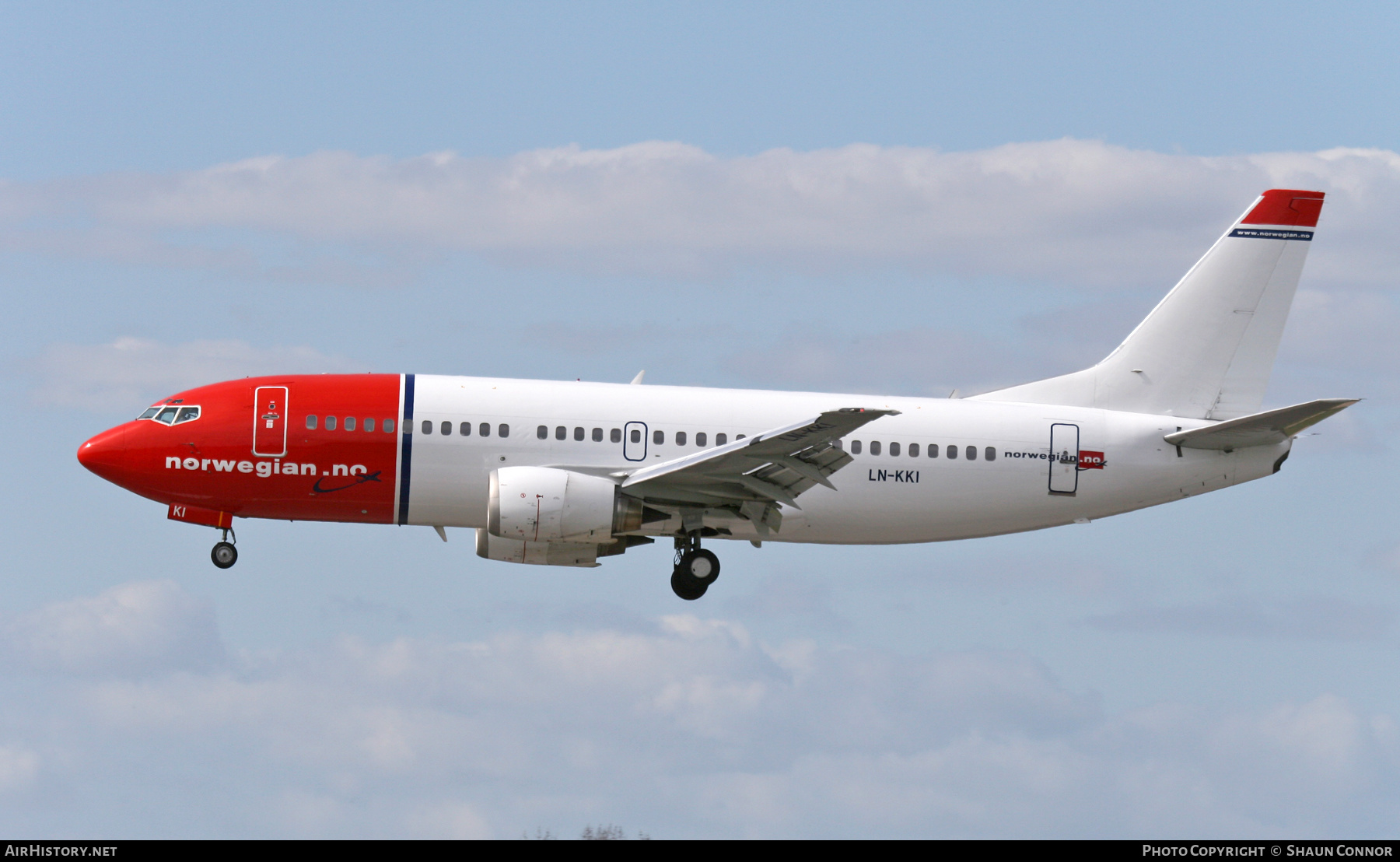 Aircraft Photo of LN-KKI | Boeing 737-3K2 | Norwegian | AirHistory.net #629713