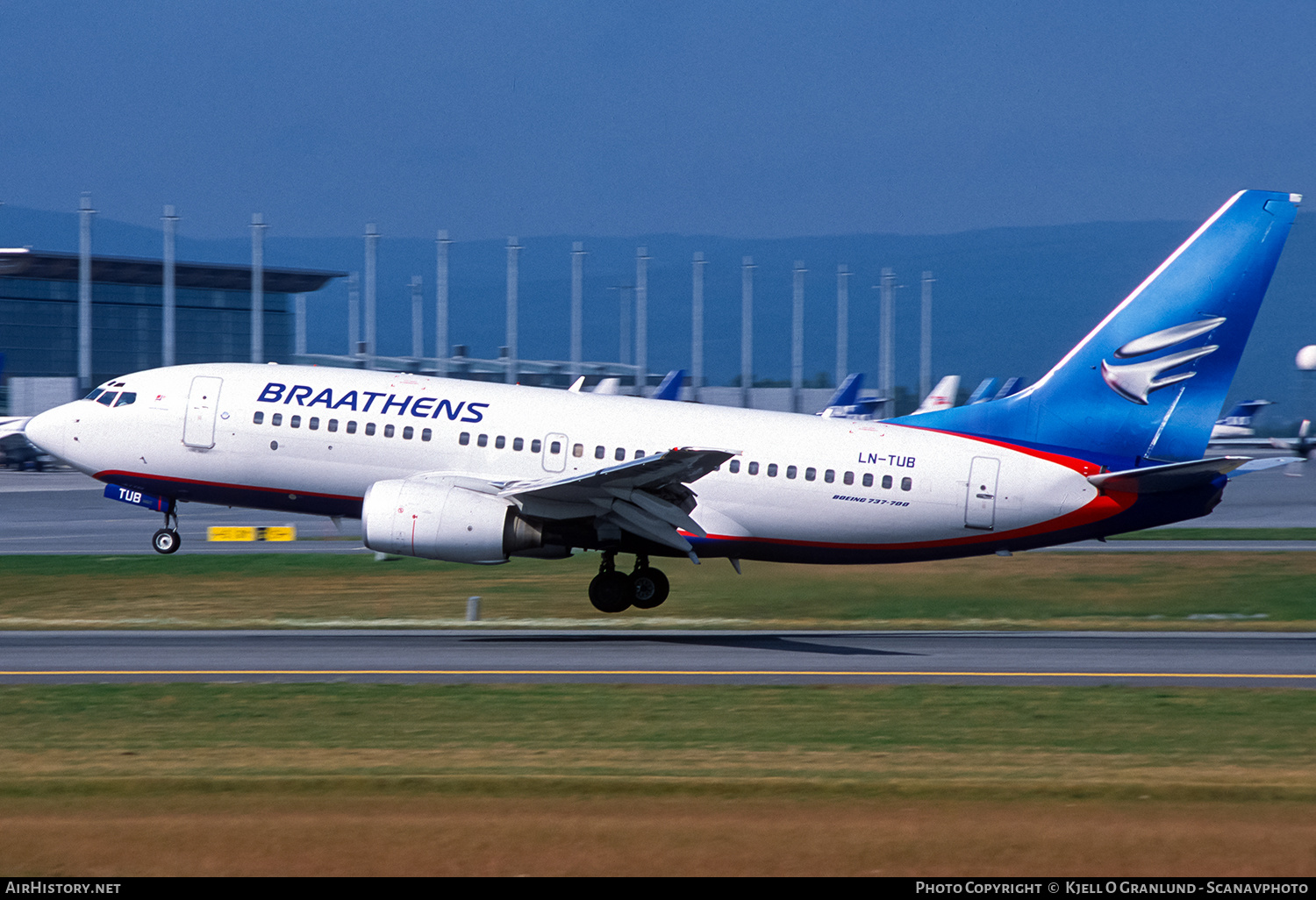 Aircraft Photo of LN-TUB | Boeing 737-705 | Braathens | AirHistory.net #629721