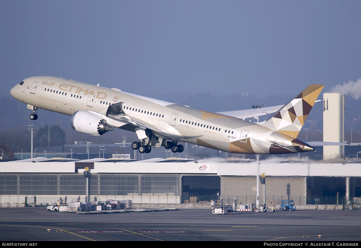 Aircraft Photo of A6-BLM | Boeing 787-9 Dreamliner | Etihad Airways | AirHistory.net #629729