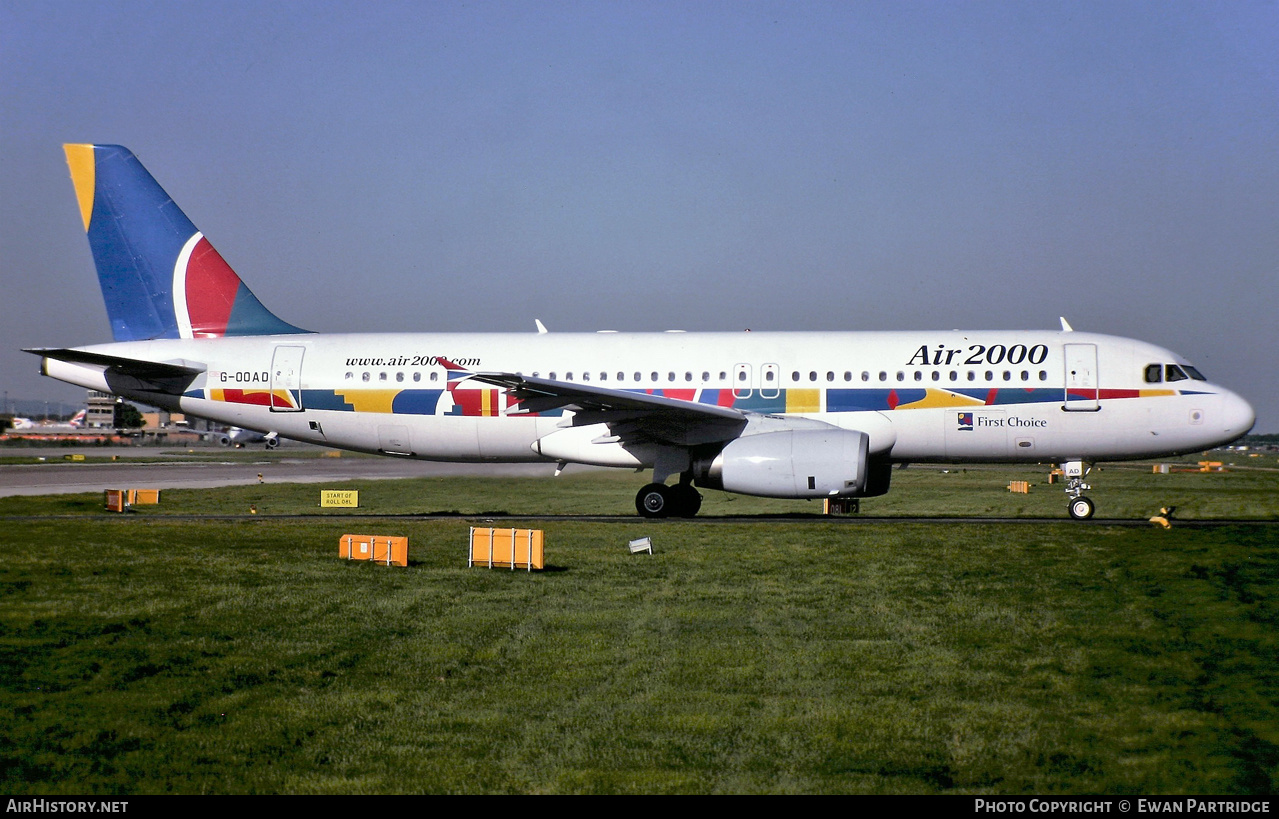 Aircraft Photo of G-OOAD | Airbus A320-231 | Air 2000 | AirHistory.net #629767