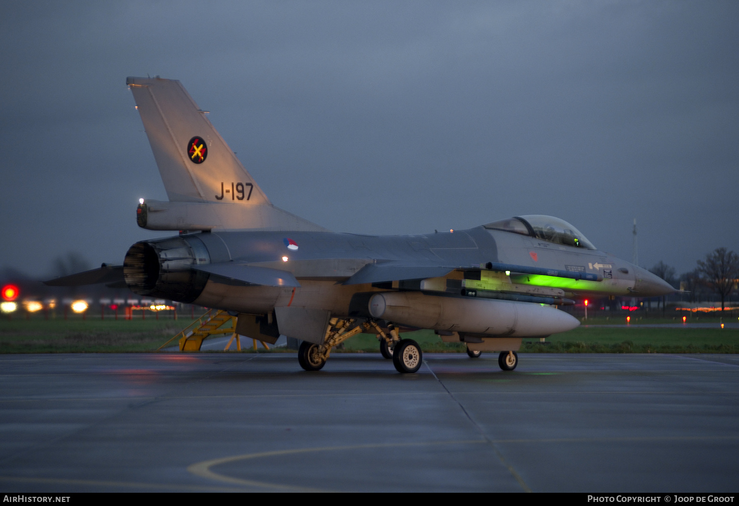 Aircraft Photo of J-197 | General Dynamics F-16AM Fighting Falcon | Netherlands - Air Force | AirHistory.net #629770
