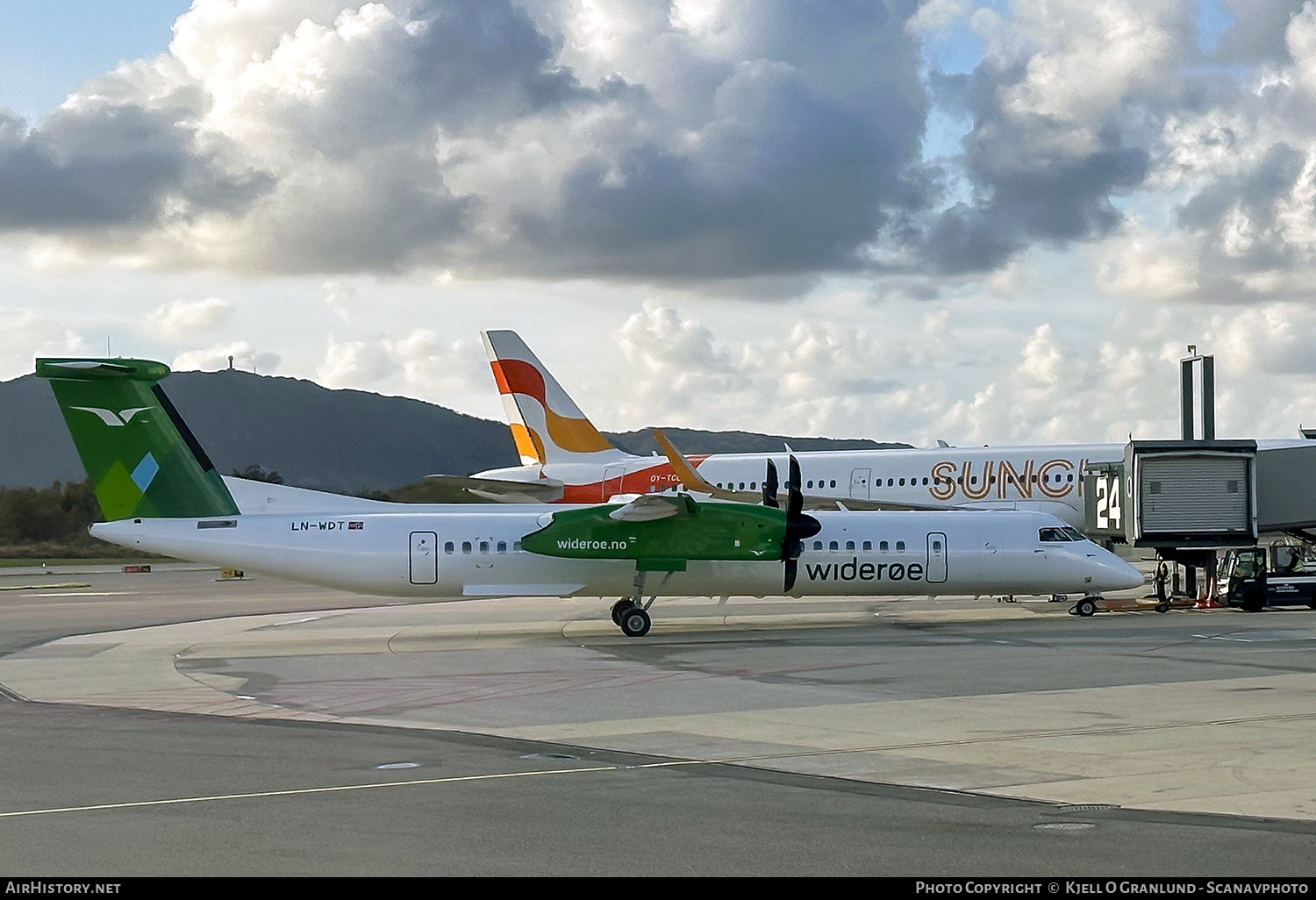 Aircraft Photo of LN-WDT | Bombardier DHC-8-402 Dash 8 | Widerøe | AirHistory.net #629776