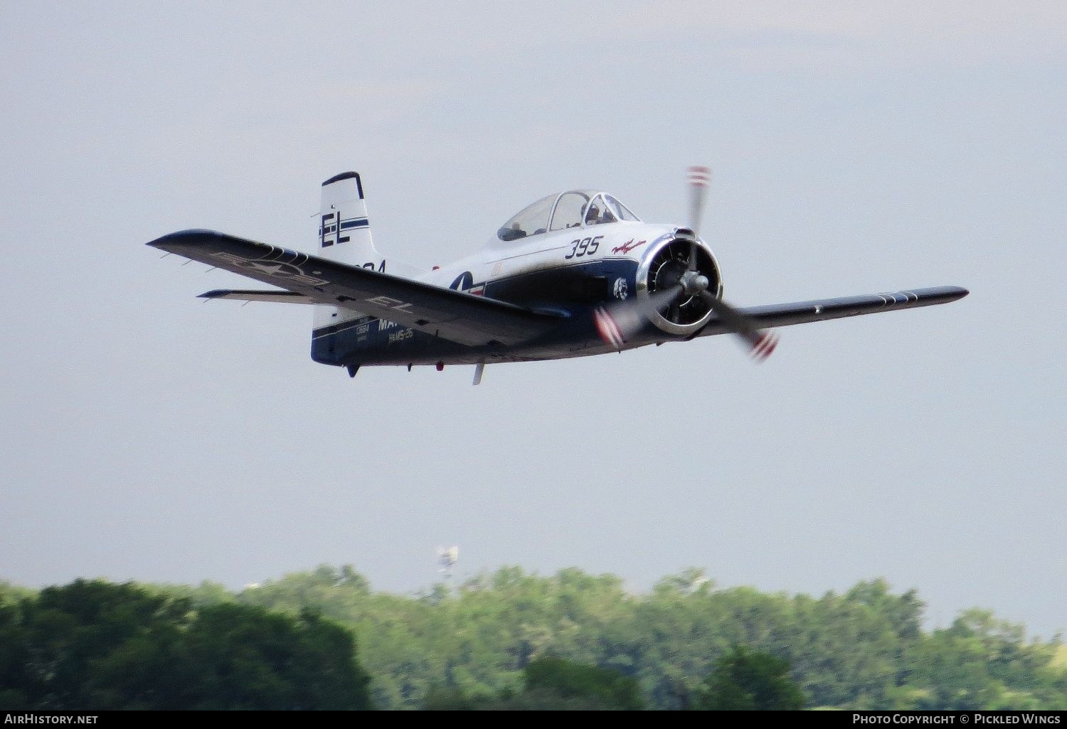 Aircraft Photo of N2800G / 13684 | North American T-28A Nomad | USA - Marines | AirHistory.net #629786