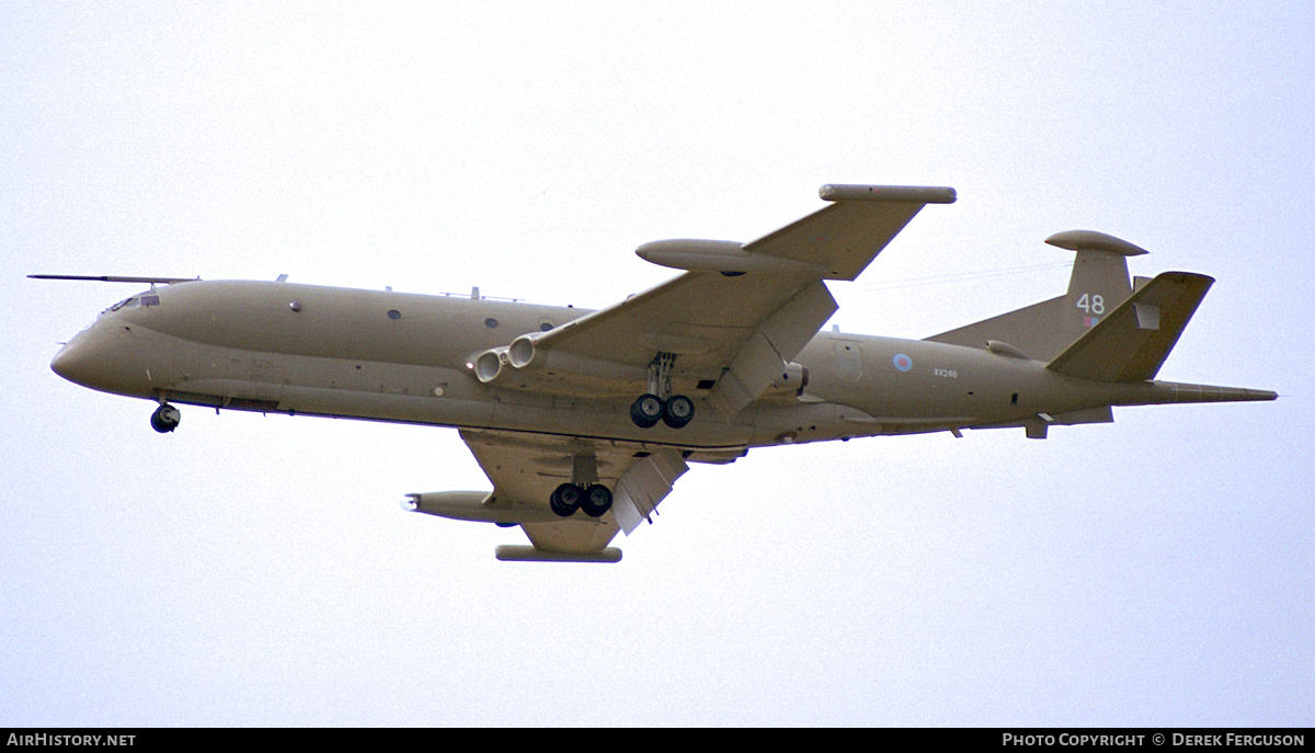 Aircraft Photo of XV248 | Hawker Siddeley Nimrod MR2 | UK - Air Force | AirHistory.net #629798