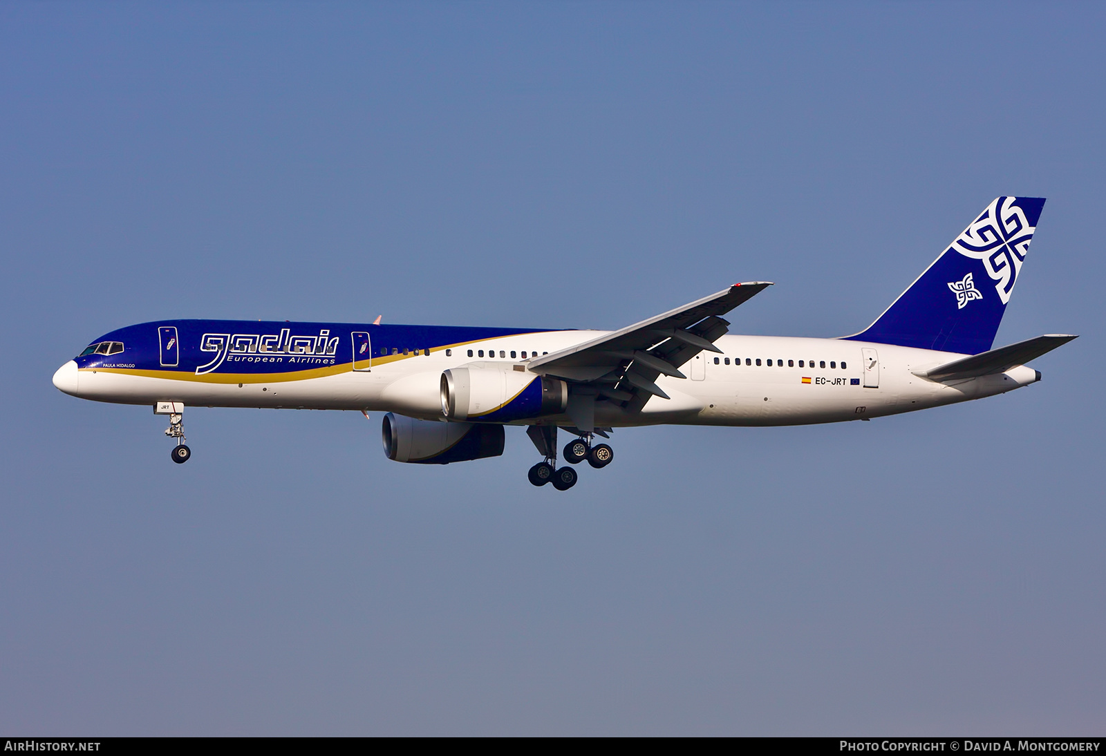 Aircraft Photo of EC-JRT | Boeing 757-236 | Gadair European Airlines | AirHistory.net #629806