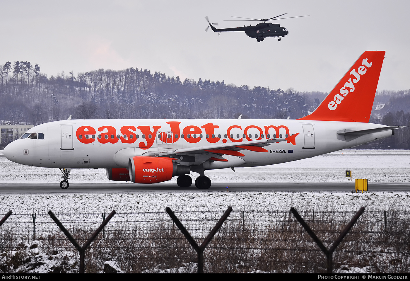 Aircraft Photo of G-EZBL | Airbus A319-111 | EasyJet | AirHistory.net #629817