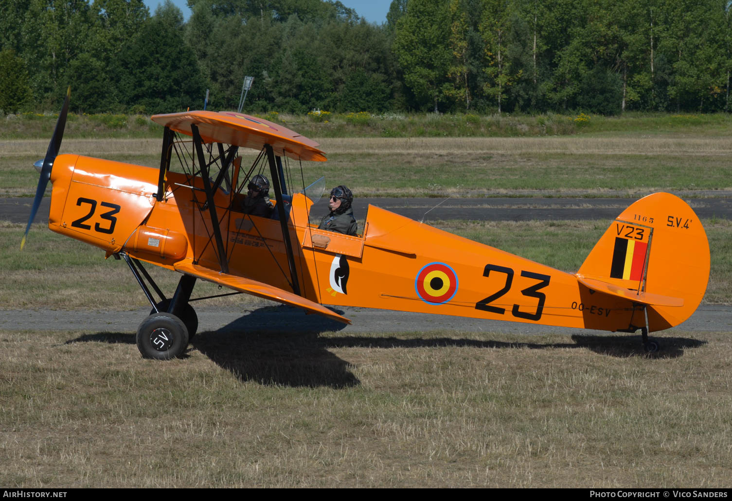 Aircraft Photo of OO-ESV / V23 | Stampe-Vertongen SV-4B | Belgium - Air Force | AirHistory.net #629844
