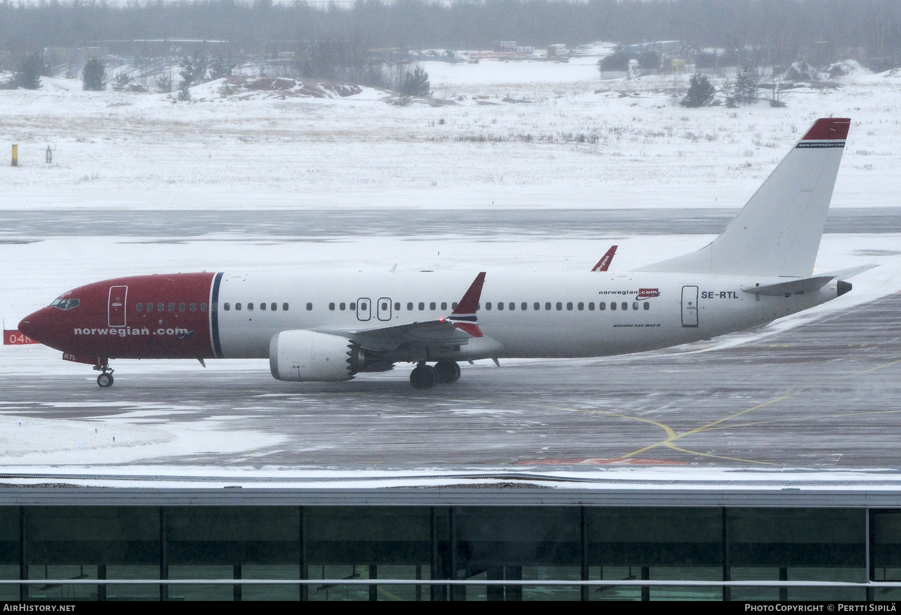 Aircraft Photo of SE-RTL | Boeing 737-8 Max 8 | Norwegian | AirHistory.net #629855