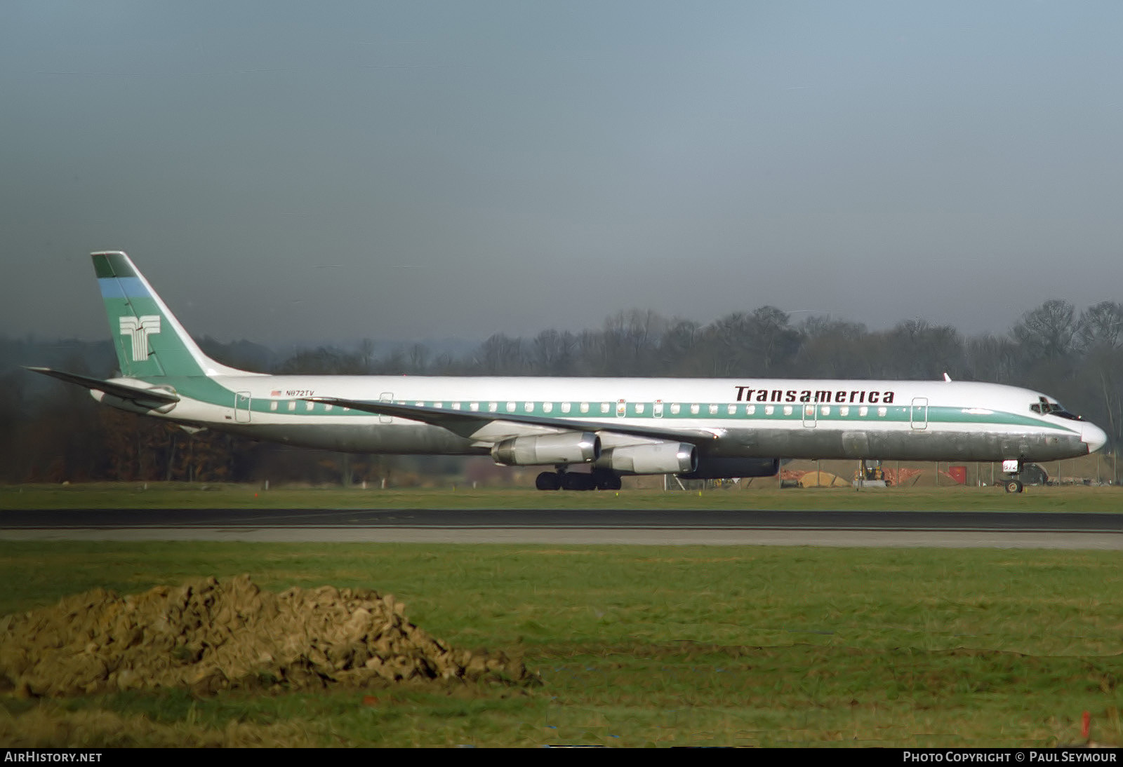 Aircraft Photo of N872TV | McDonnell Douglas DC-8-63CF | Transamerica Airlines | AirHistory.net #629858