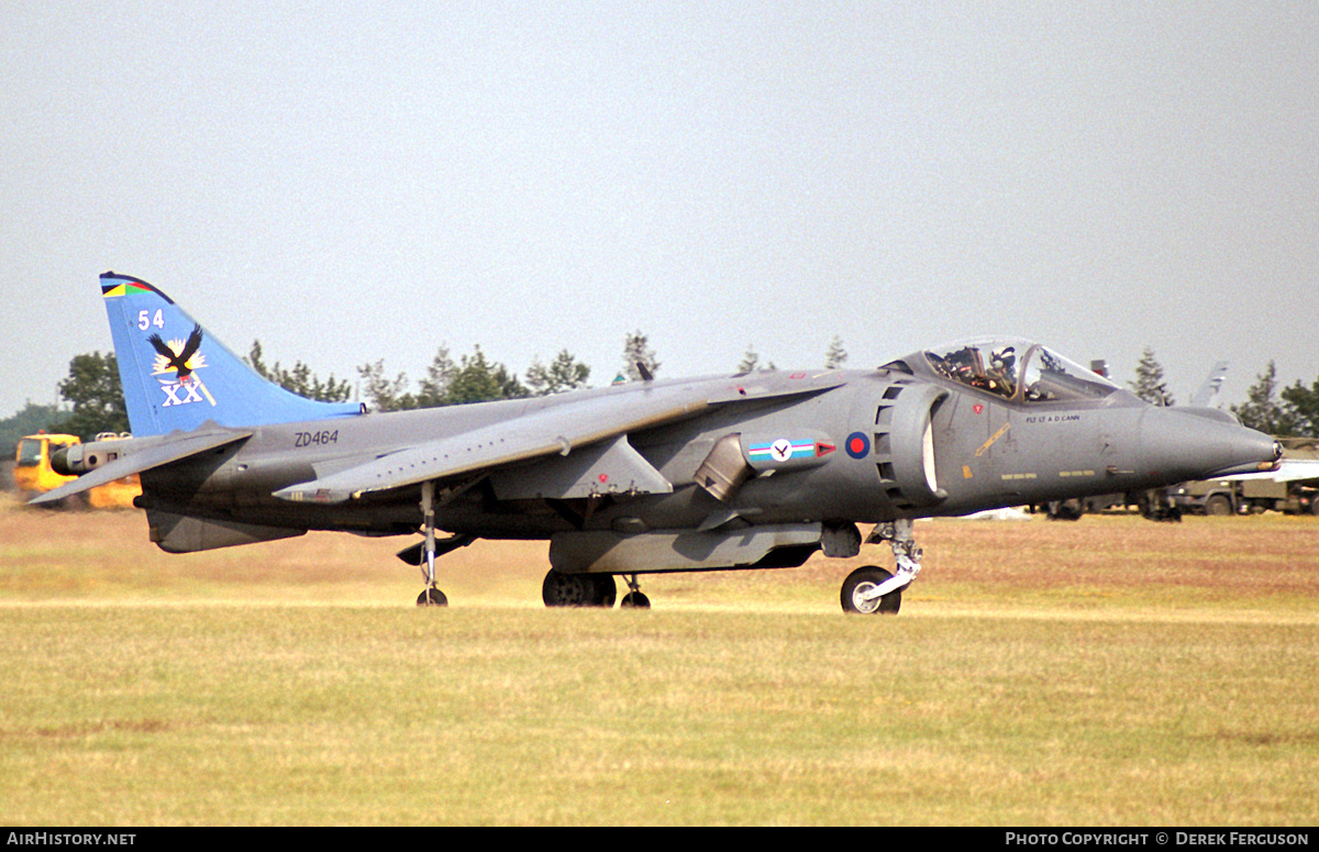Aircraft Photo of ZD464 | British Aerospace Harrier GR7 | UK - Air Force | AirHistory.net #629867