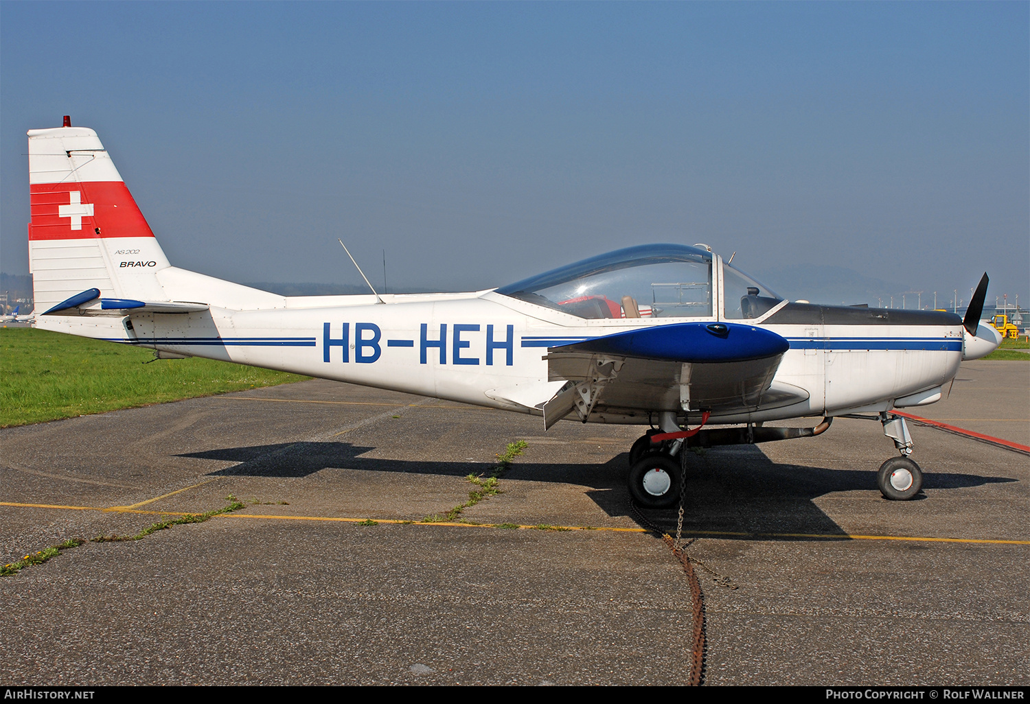 Aircraft Photo of HB-HEH | FFA AS-202/15 Bravo | AirHistory.net #629874