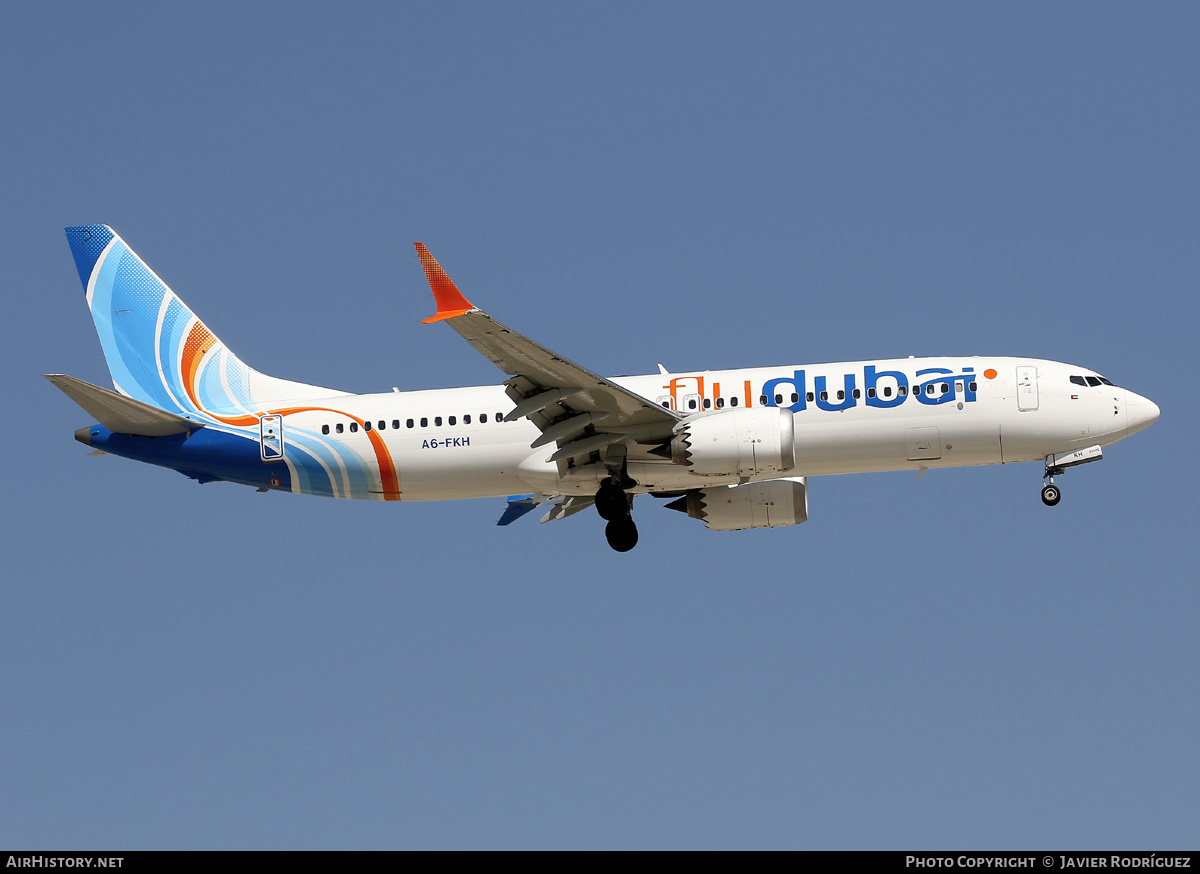 Aircraft Photo of A6-FKH | Boeing 737-8 Max 8 | Flydubai | AirHistory.net #629890