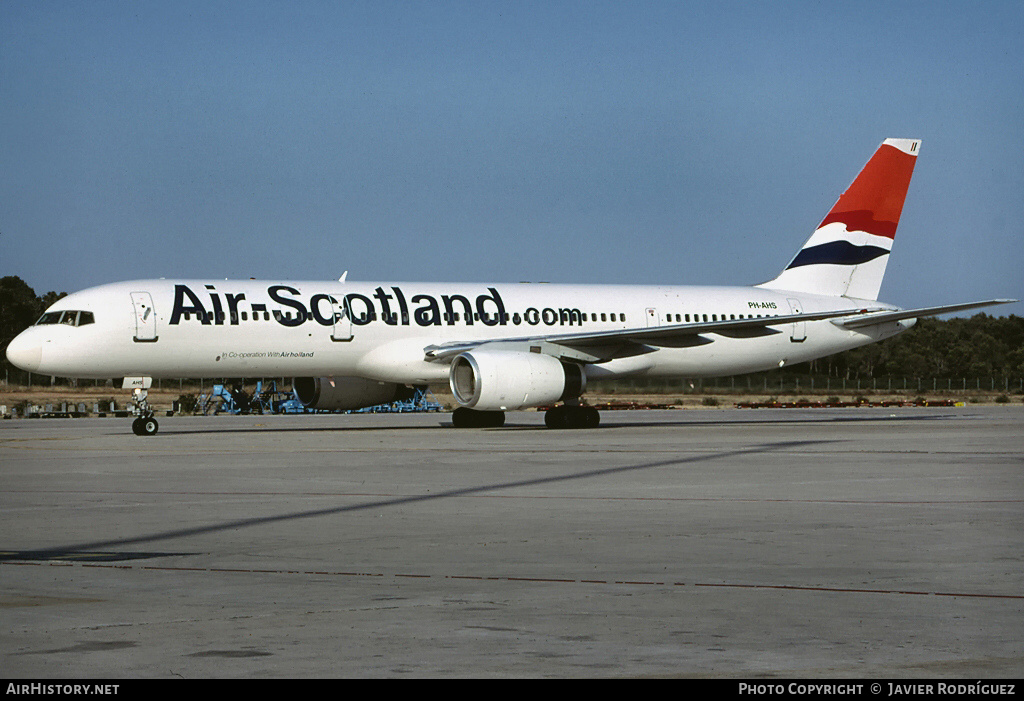 Aircraft Photo of PH-AHS | Boeing 757-28A | Air-Scotland | AirHistory.net #629891