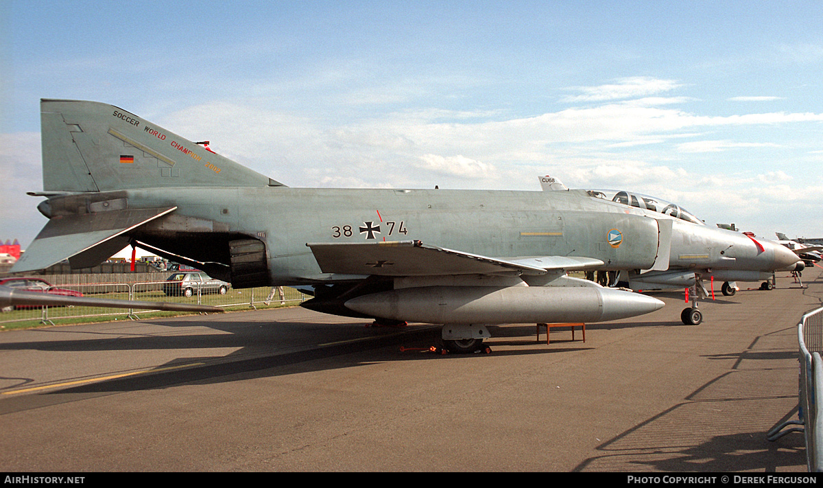 Aircraft Photo of 3874 | McDonnell Douglas F-4F Phantom II | Germany - Air Force | AirHistory.net #629904