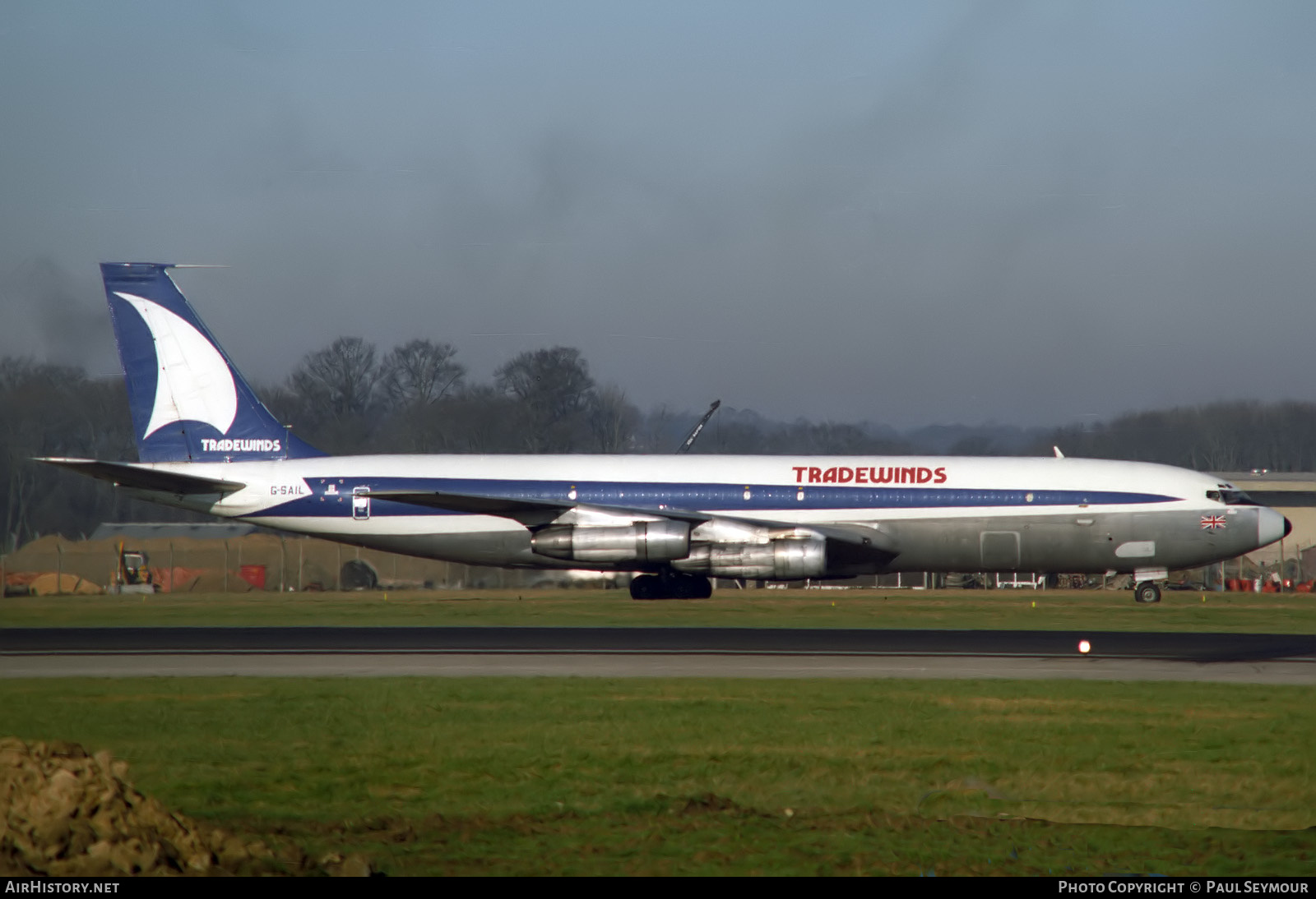 Aircraft Photo of G-SAIL | Boeing 707-323C | Tradewinds Airways | AirHistory.net #629905