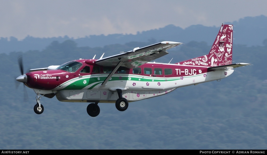 Aircraft Photo of TI-BJC | Cessna 208B Grand Caravan EX | Costa Rica Green Airways | AirHistory.net #629922