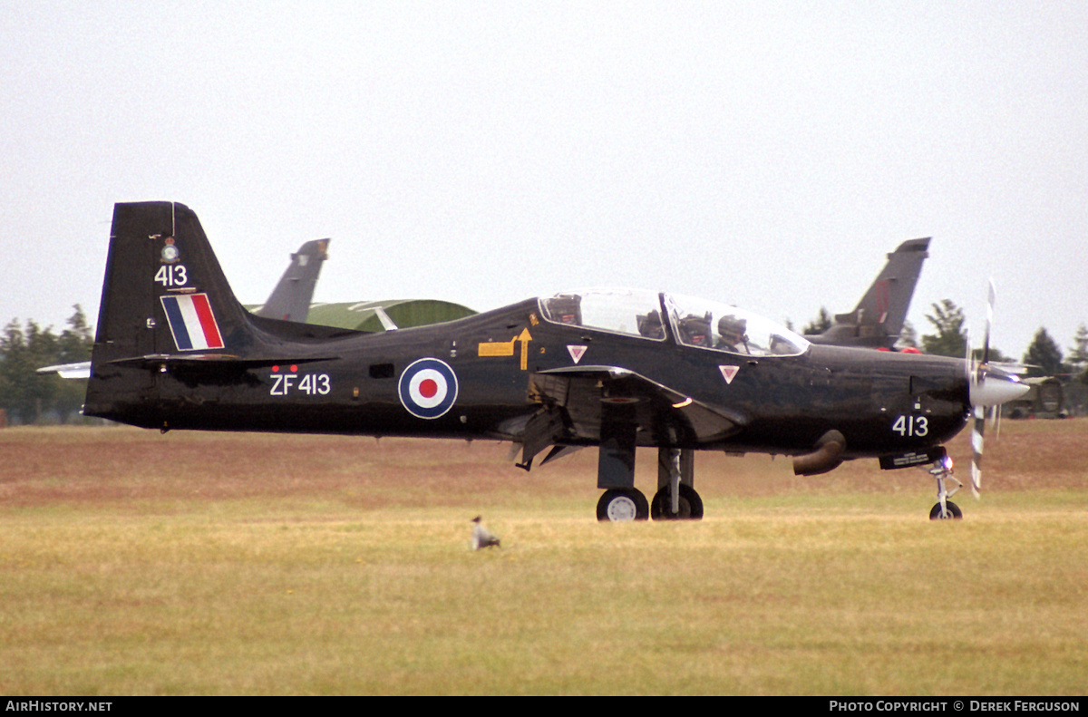 Aircraft Photo of ZF413 | Short S-312 Tucano T1 | UK - Air Force | AirHistory.net #629925