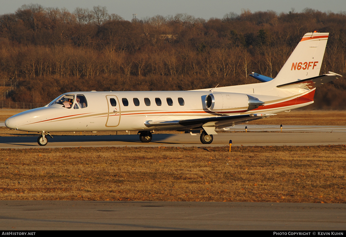 Aircraft Photo of N63FF | Cessna 560 Citation V | AirHistory.net #629929