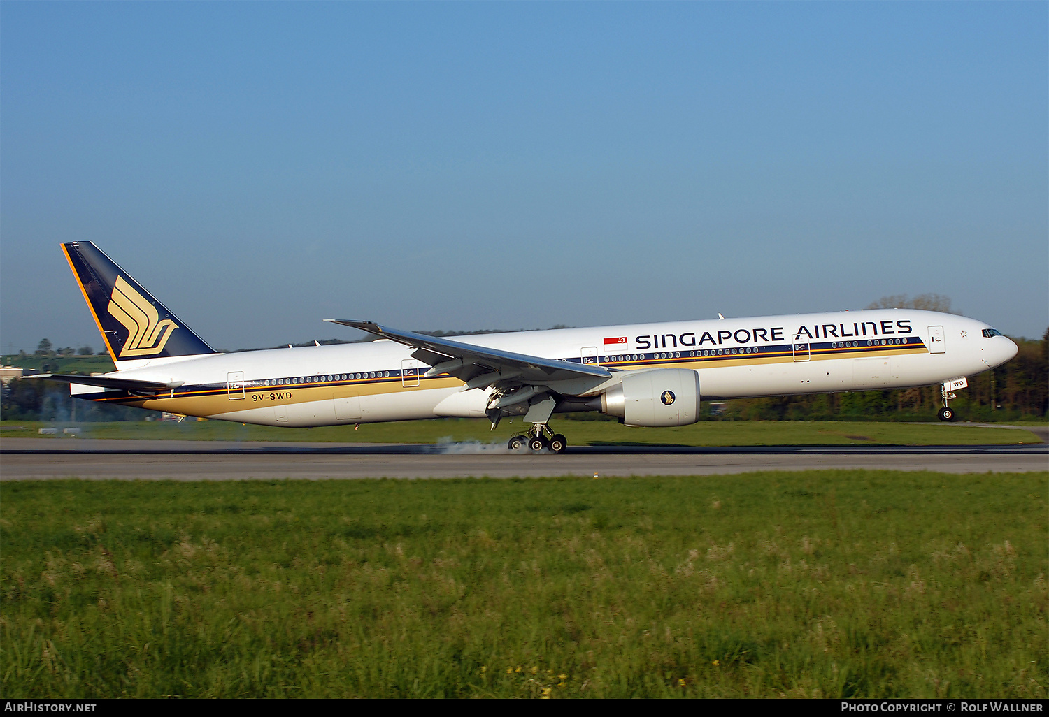 Aircraft Photo of 9V-SWD | Boeing 777-312/ER | Singapore Airlines | AirHistory.net #629930