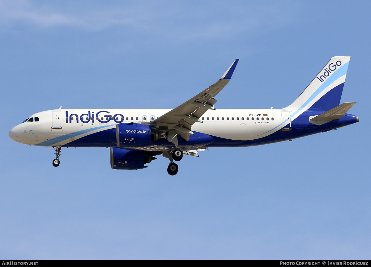 Aircraft Photo of VT-IZC | Airbus A320-271N | IndiGo | AirHistory.net #629933