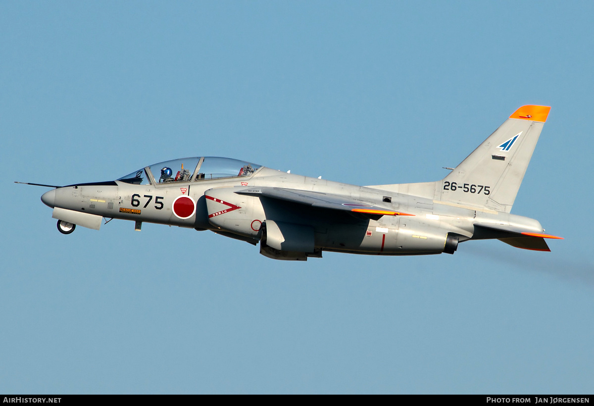 Aircraft Photo of 26-5675 | Kawasaki T-4 | Japan - Air Force | AirHistory.net #630002