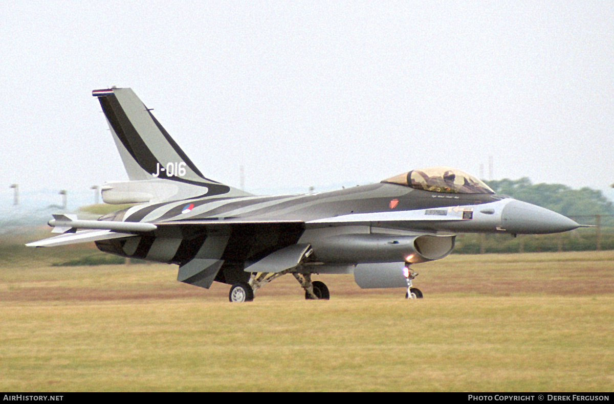 Aircraft Photo of J-016 | General Dynamics F-16AM Fighting Falcon | Netherlands - Air Force | AirHistory.net #630010