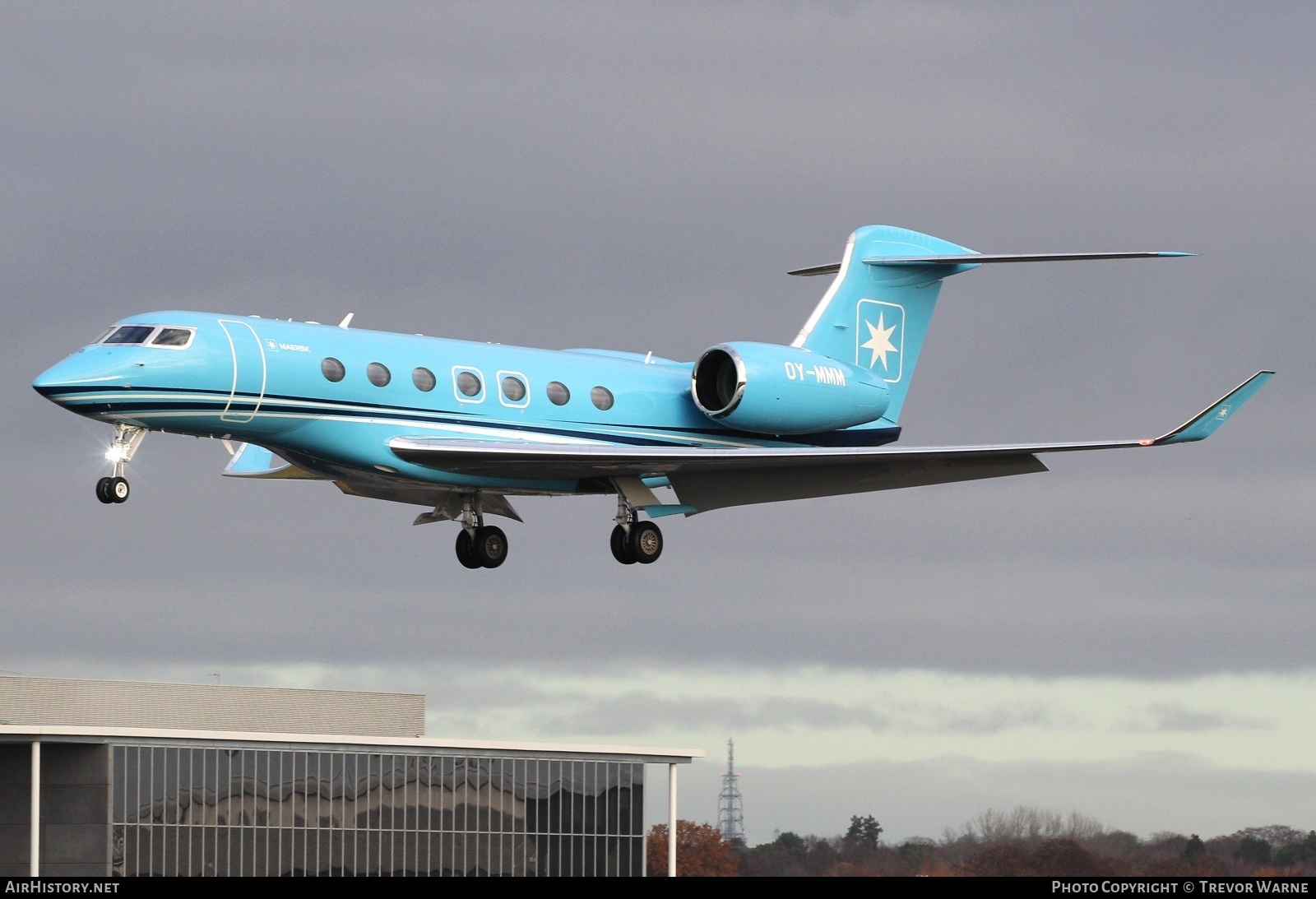 Aircraft Photo of OY-MMM | Gulfstream Aerospace G600 (G-VII) | Maersk Air | AirHistory.net #630019