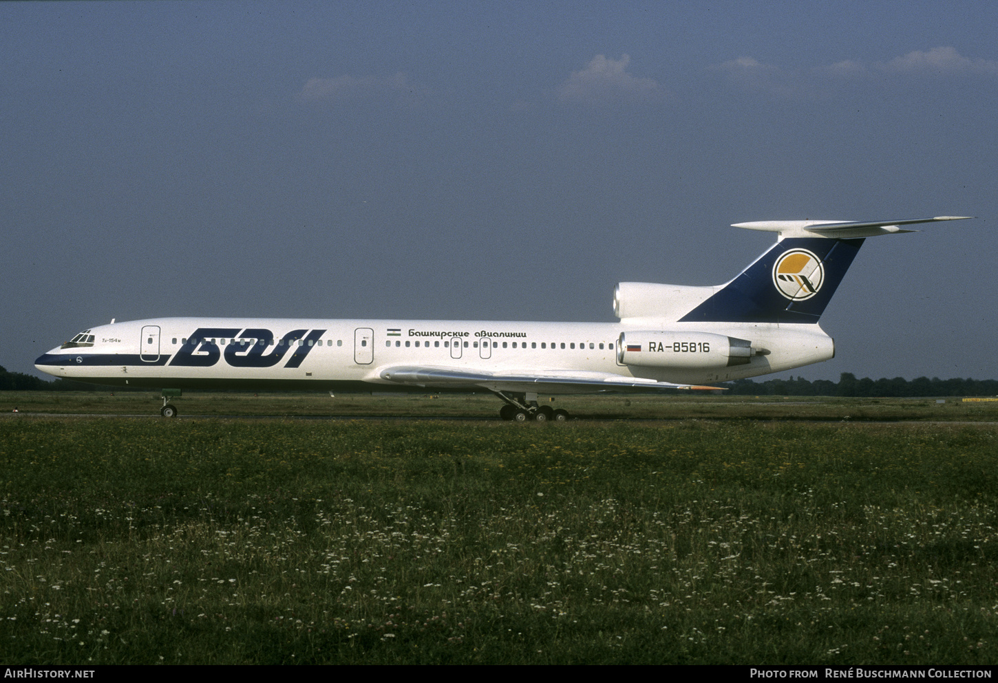 Aircraft Photo of RA-85816 | Tupolev Tu-154M | BAL Bashkirian Airlines | AirHistory.net #630020