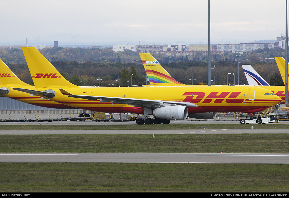 Aircraft Photo of D-ALEJ | Airbus A330-243F | DHL International | AirHistory.net #630021