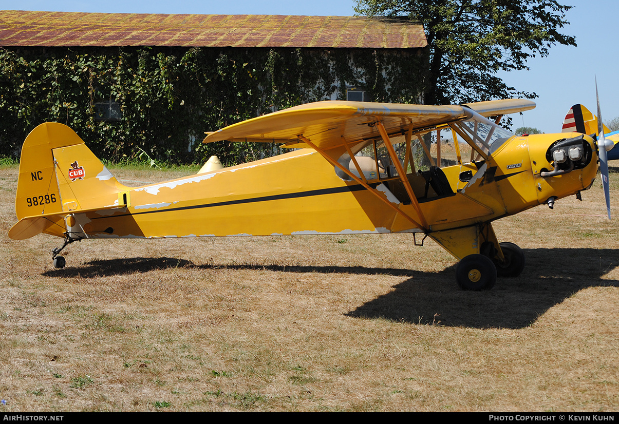 Aircraft Photo of N98286 / NC98286 | Piper J-3C-65 Cub | AirHistory.net #630062