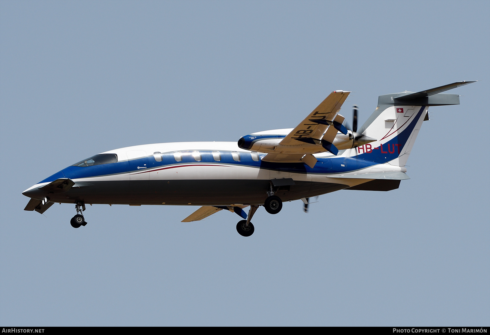 Aircraft Photo of HB-LUT | Piaggio P-180 Avanti | AirHistory.net #630071