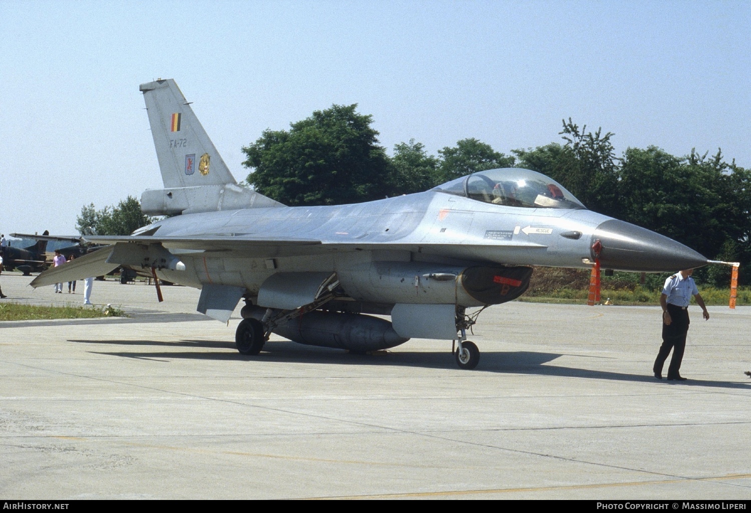 Aircraft Photo of FA-72 | General Dynamics F-16A Fighting Falcon | Belgium - Air Force | AirHistory.net #630087