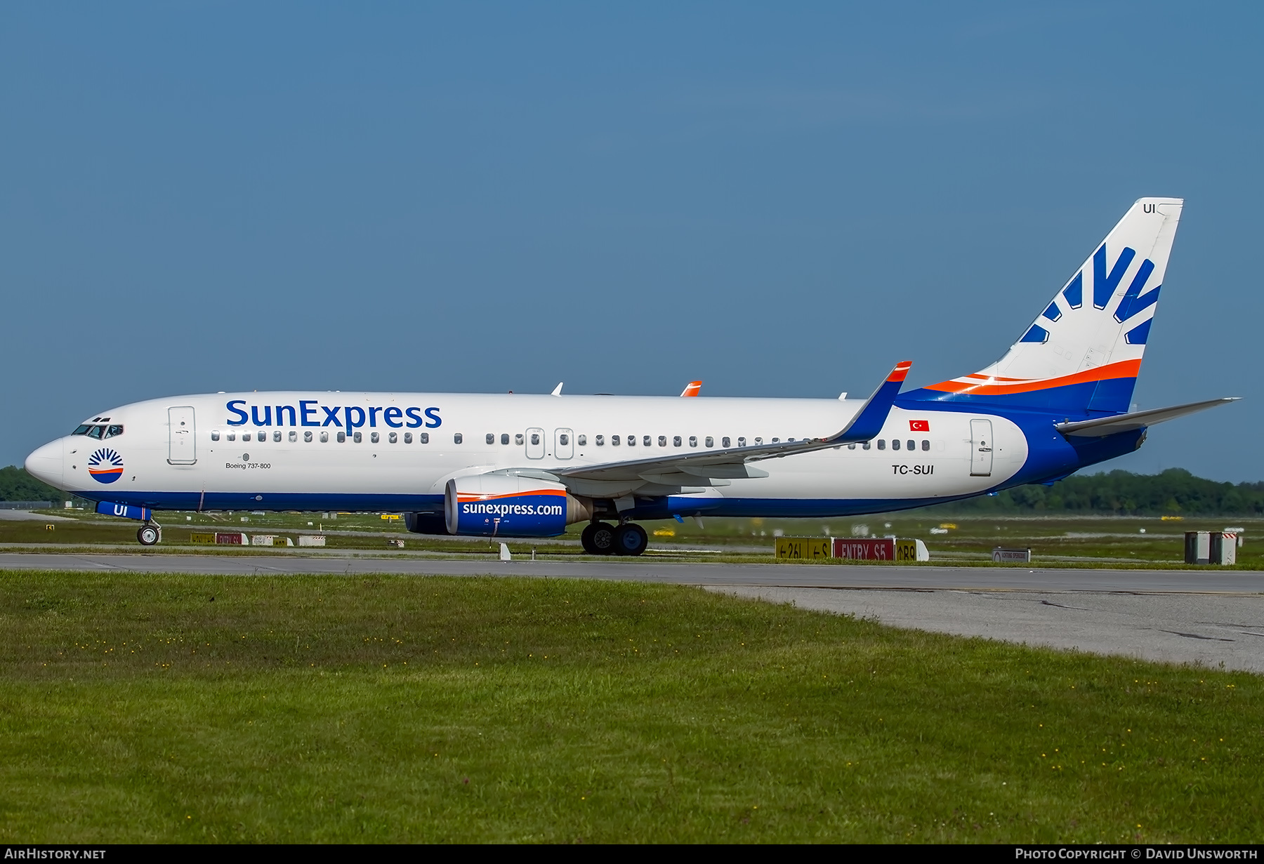 Aircraft Photo of TC-SUI | Boeing 737-8CX | SunExpress | AirHistory.net #630092