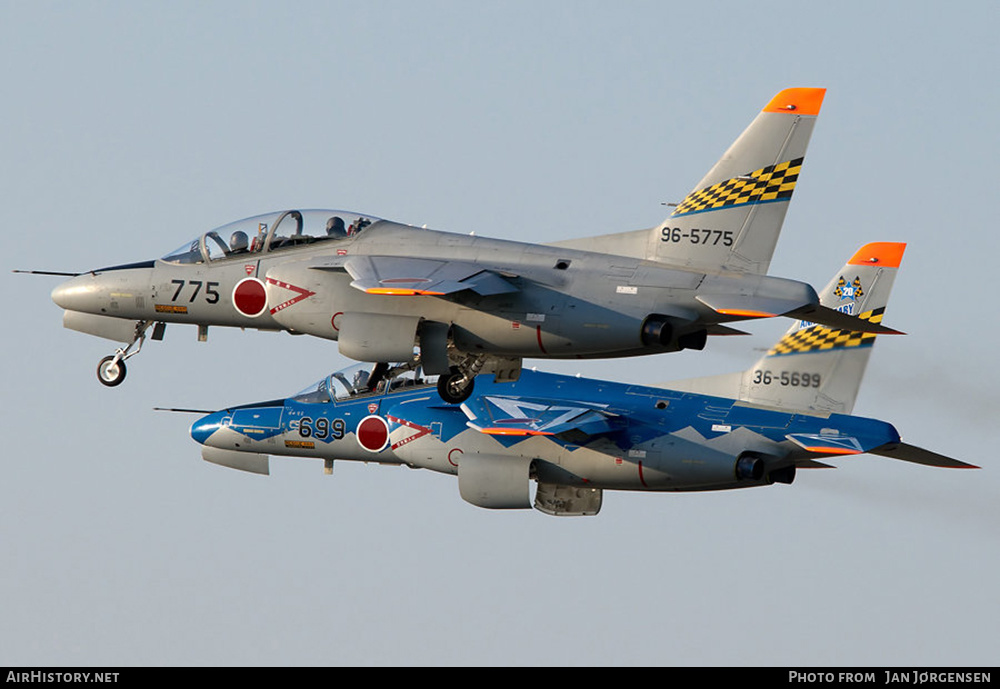 Aircraft Photo of 96-5775 | Kawasaki T-4 | Japan - Air Force | AirHistory.net #630111