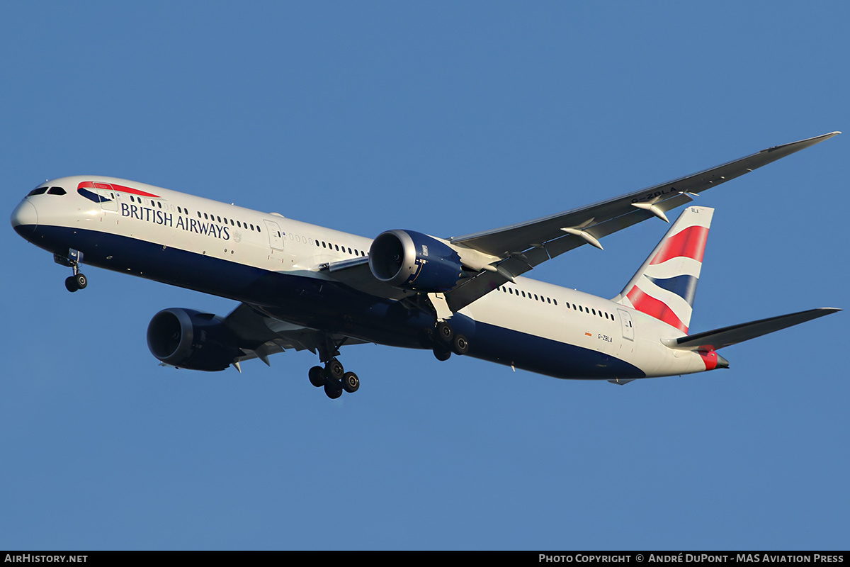 Aircraft Photo of G-ZBLA | Boeing 787-10 Dreamliner | British Airways | AirHistory.net #630131