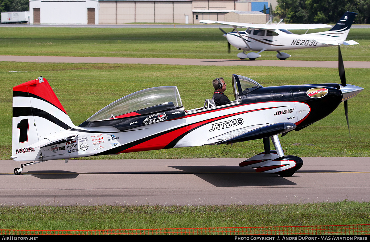 Aircraft Photo of N803RL | Van's RV-8 | AirHistory.net #630138