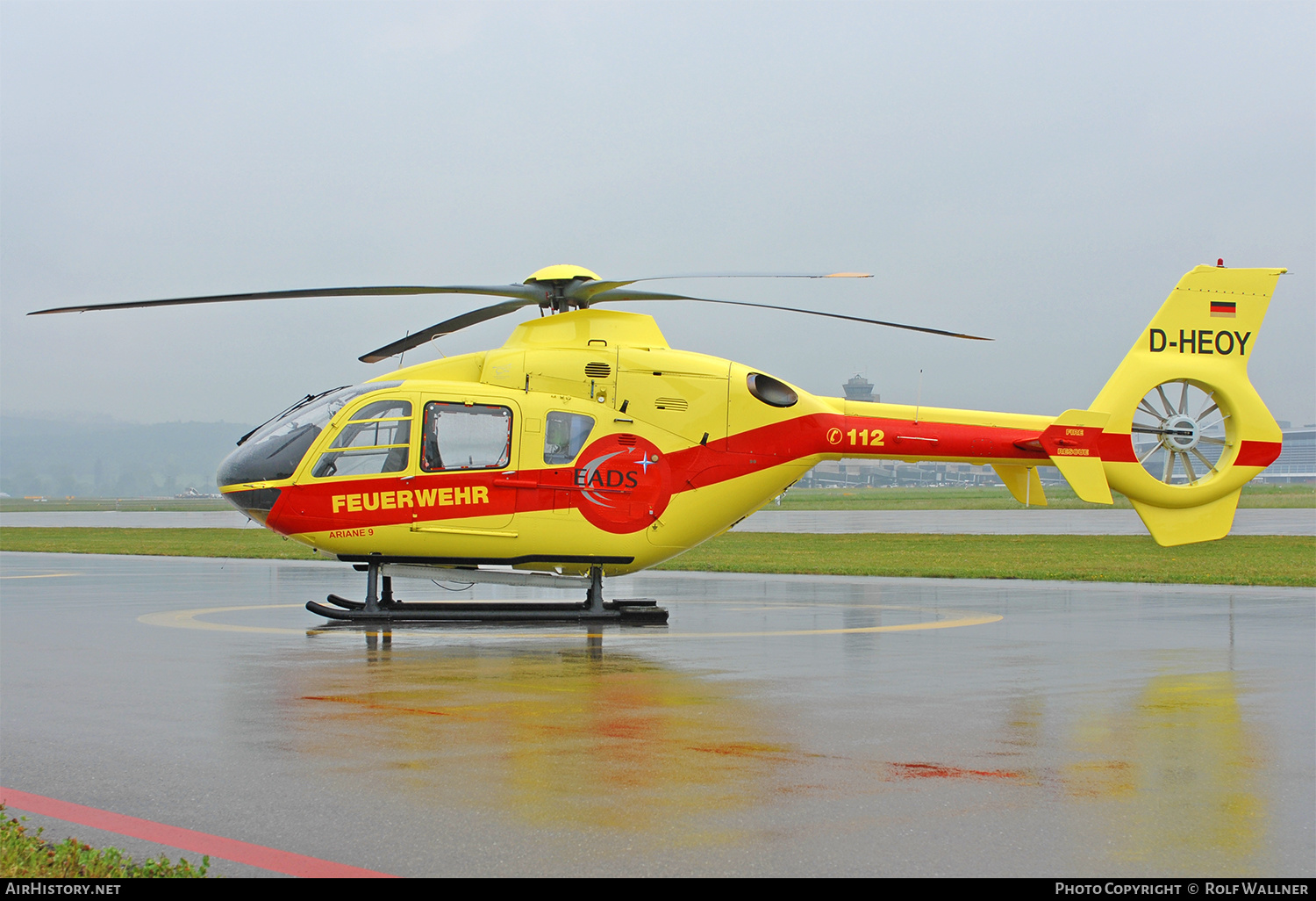 Aircraft Photo of D-HEOY | Eurocopter EC-135T-1 | EADS - European Aeronautic Defence and Space | AirHistory.net #630144