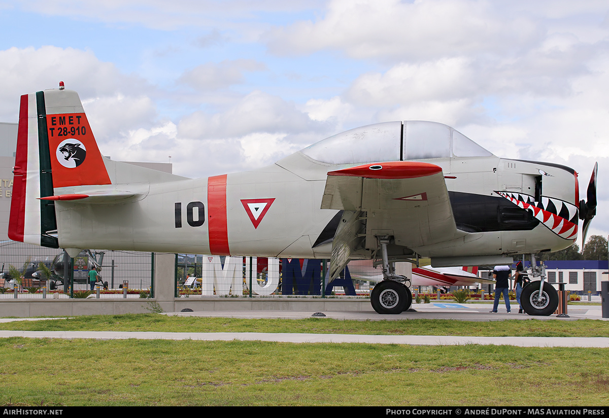 Aircraft Photo of T28-910 | North American T-28A Trojan | Mexico - Air Force | AirHistory.net #630162