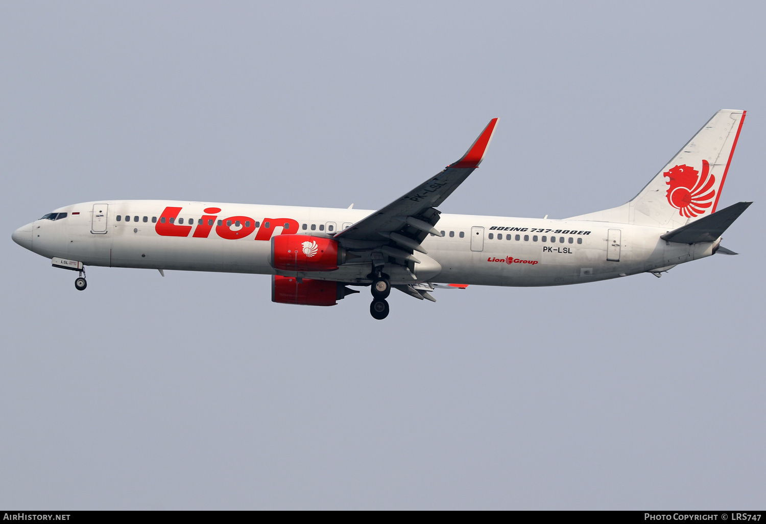 Aircraft Photo of PK-LSL | Boeing 737-9GP/ER | Lion Air | AirHistory.net #630168